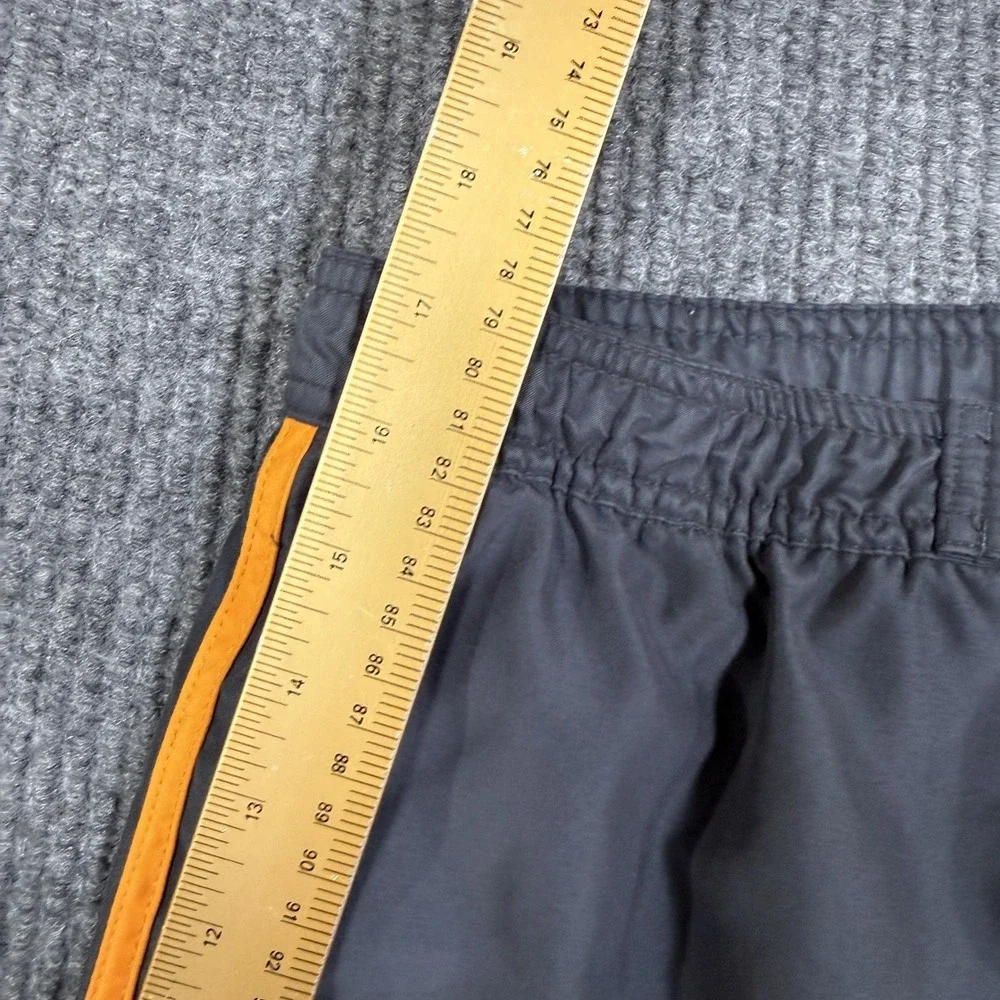 Nike 6.0 Boys Size 12 Board Shorts Gray Orange Athletic Swim Trunks 2632